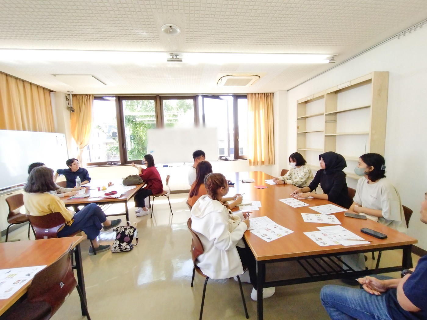 日本語教室で外国人の方と楽しくお話ししませんか？